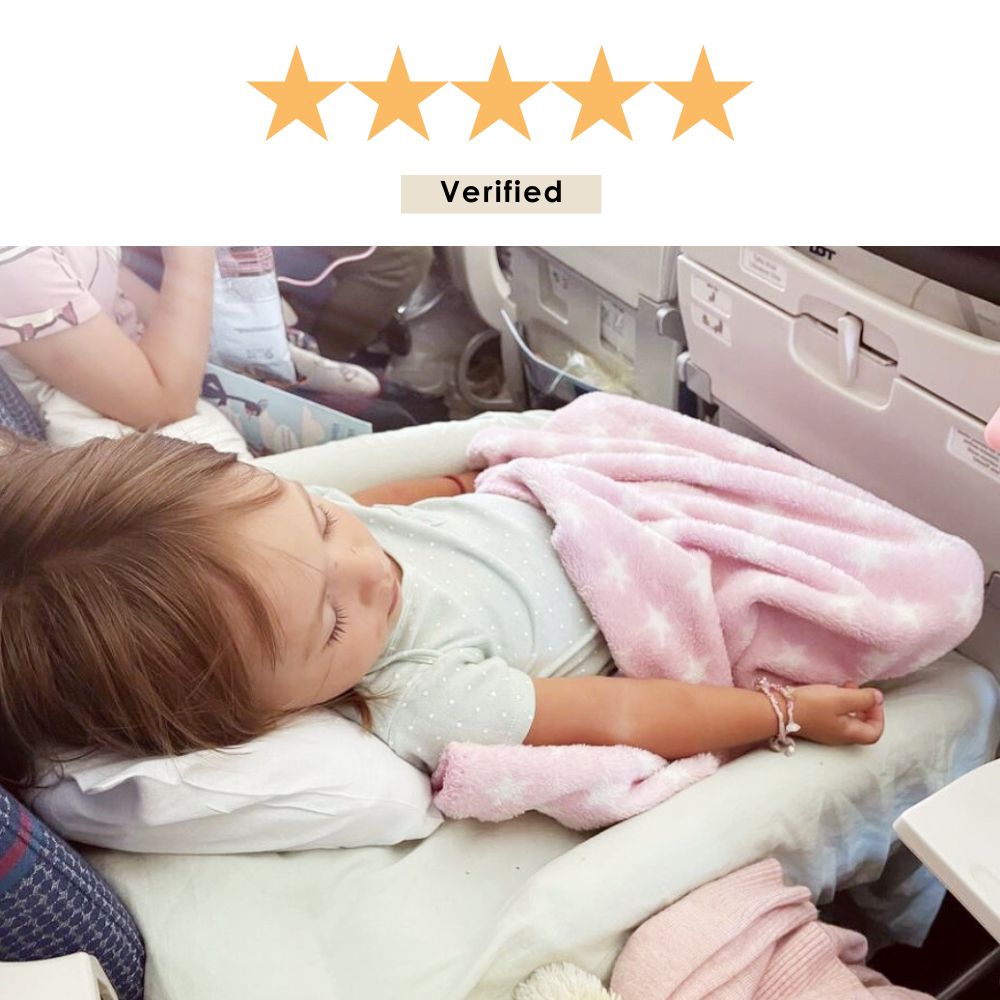 Child Laying on Flyaway Kids Bed