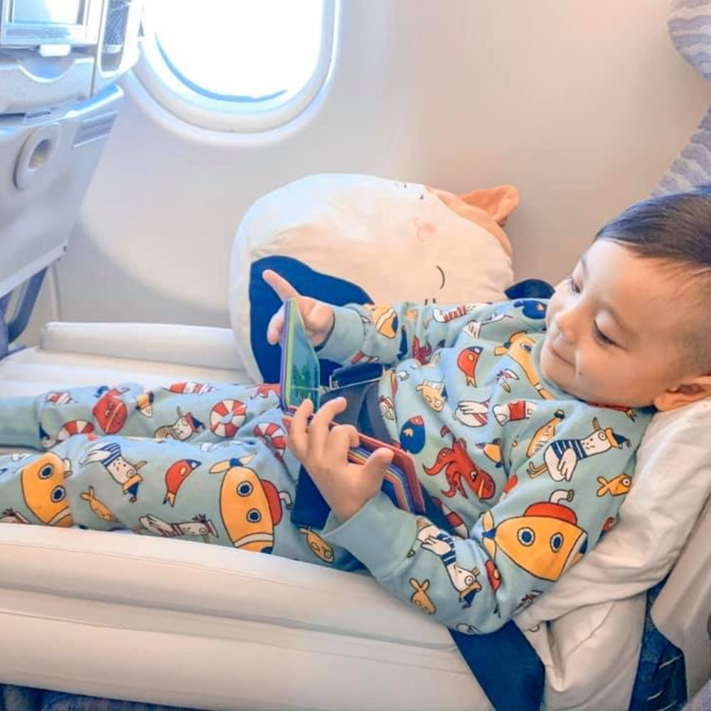 Child reading on Flyaway Kids Bed