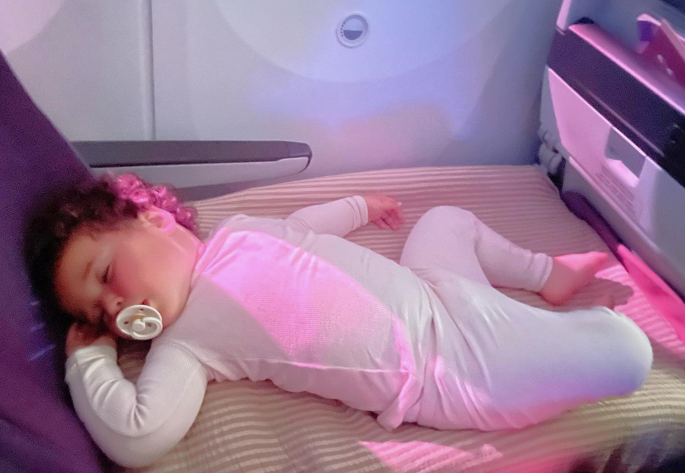 child on flyaway kids bed