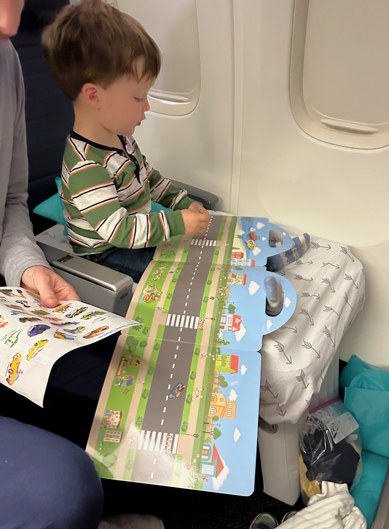 child on flyaway kids bed