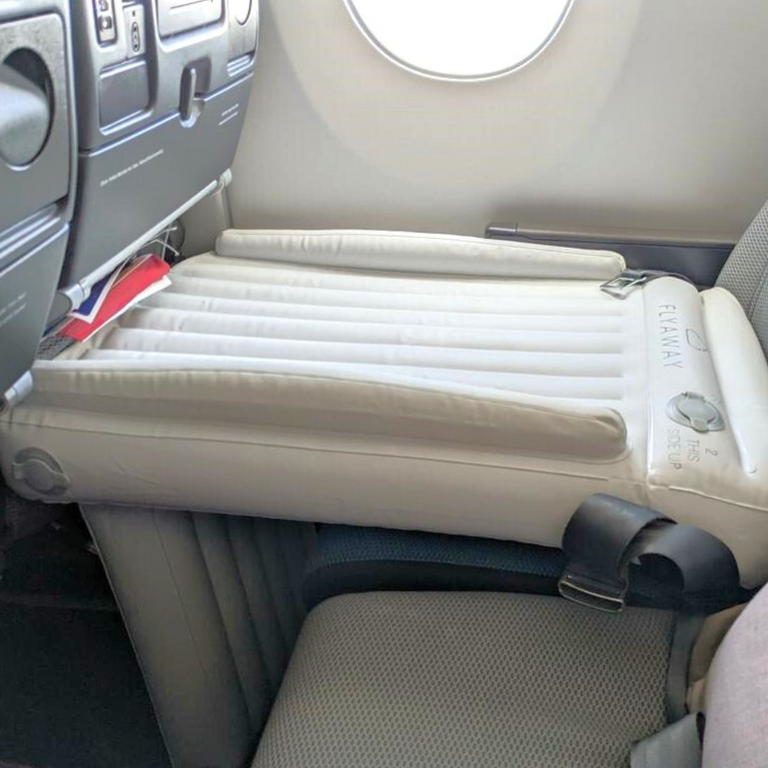 Flyaway Designs: Flyaway Kids Bed - Help your child sleep on flights!