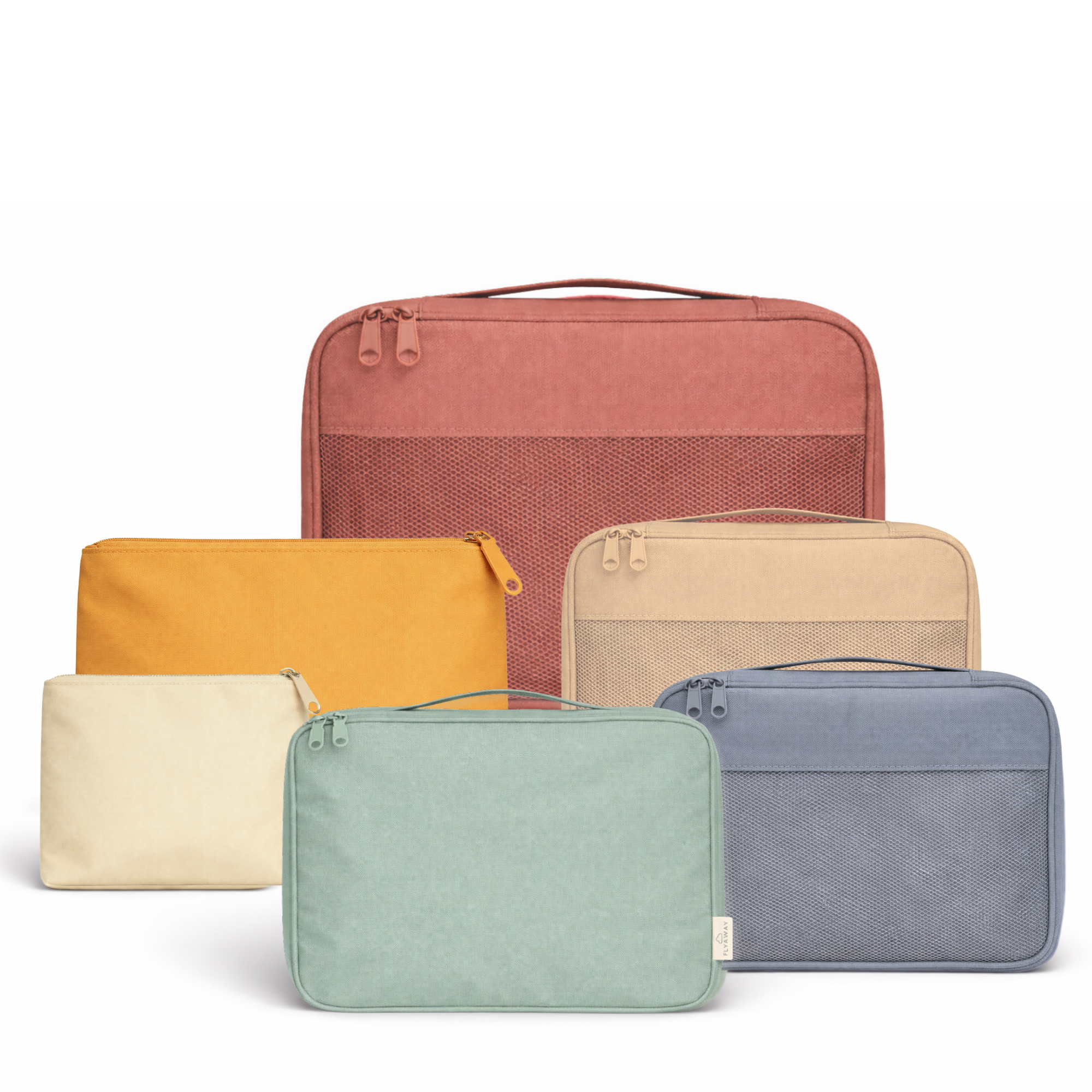 Packing Cube and Pouch Set (6 Pieces)