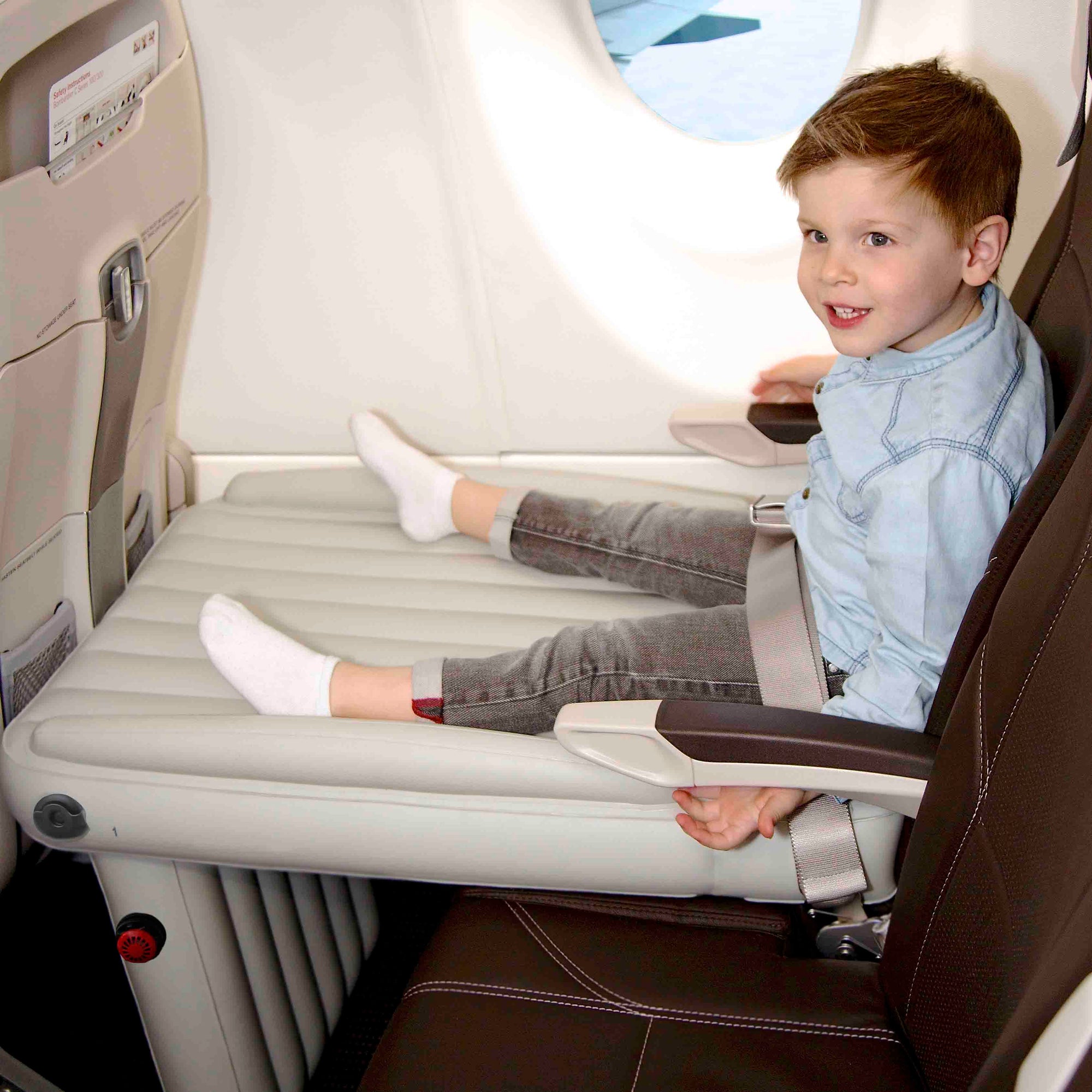 Children's Aircraft Bed, Children's Aircraft Bed, Aircraft Footrest, Children's Travel Bed, Children's Aircraft Basic Travel Supplies, Portable