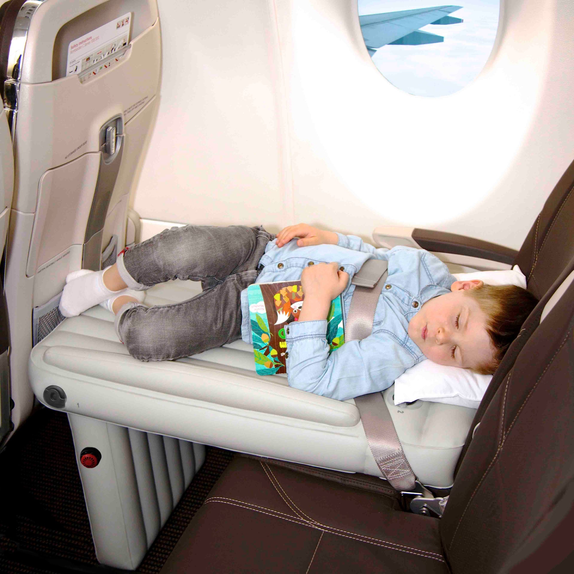 Airplane Footrest,Travel Toddler Bed,Portable Toddler Bed for