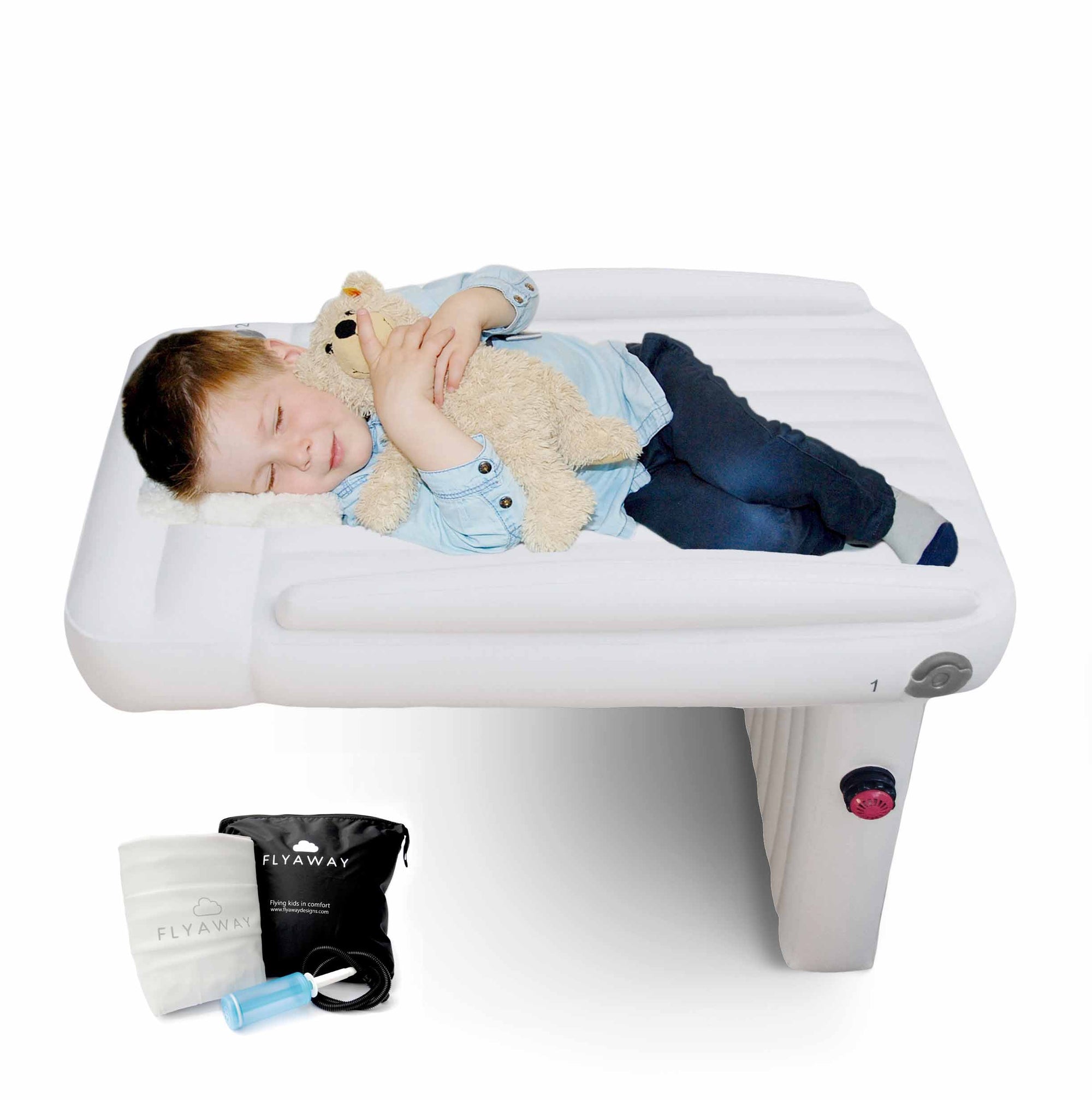 Airplane Seat Cushion Baby Child Inflatable Mattress Air Bed Long